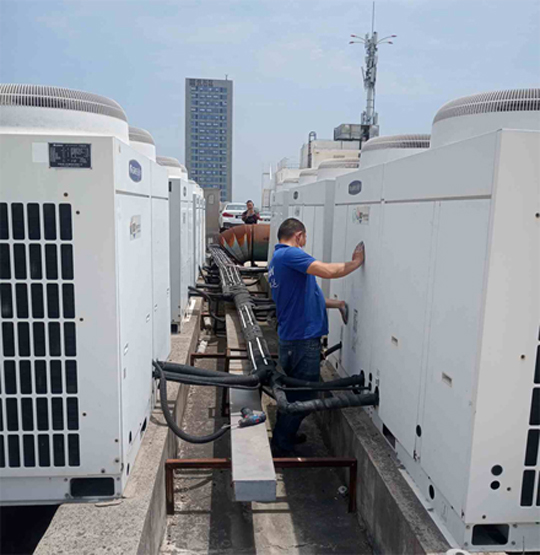 瓯海中央空调制热和不制冷系统维修方法